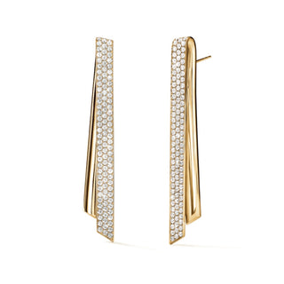 Hearts On Fire INSIDE/OUT Diamond Stiletto Flip Earrings UU2996 : 5.00 : : 18KY : GH/VS