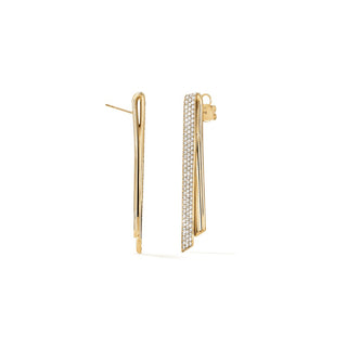 Hearts on Fire INSIDE/OUT Diamond Stiletto Flip Earrings UU2996 : 5.00 : : 18KY : GH/VS