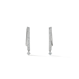 Hearts On Fire INSIDE/OUT Diamond Stiletto Flip Petite Earrings UU2985 : 0.85 : : 18KW : GH/VS