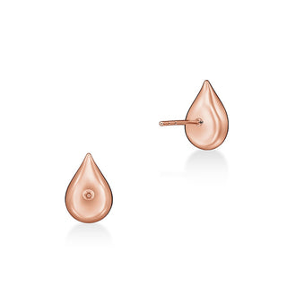Hearts On Fire LU Droplet Studs Earrings UU2829 : 1.40 : : 18KR : IJ/VS
