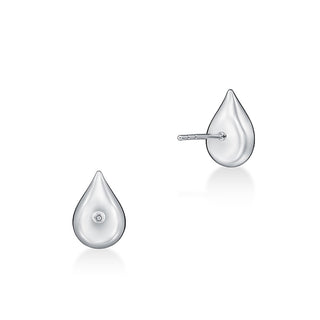 Hearts On Fire LU Droplet Studs Earrings UU2829 : 1.40 : : 18KW : IJ/VS