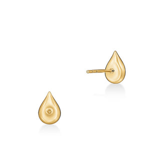 Hearts On Fire LU Droplet Studs Earrings UU2829 : 1.00 : : 18KY : IJ/VS