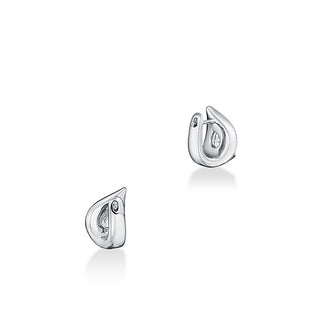 Hearts on Fire LU Droplet Huggies Earrings UU2830 : 1.40 : : 18KW : IJ/VS