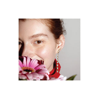 Hearts on Fire LU Droplet Stiletto Earrings UU2892 : 5.30 : : 18KY : IJ/VS