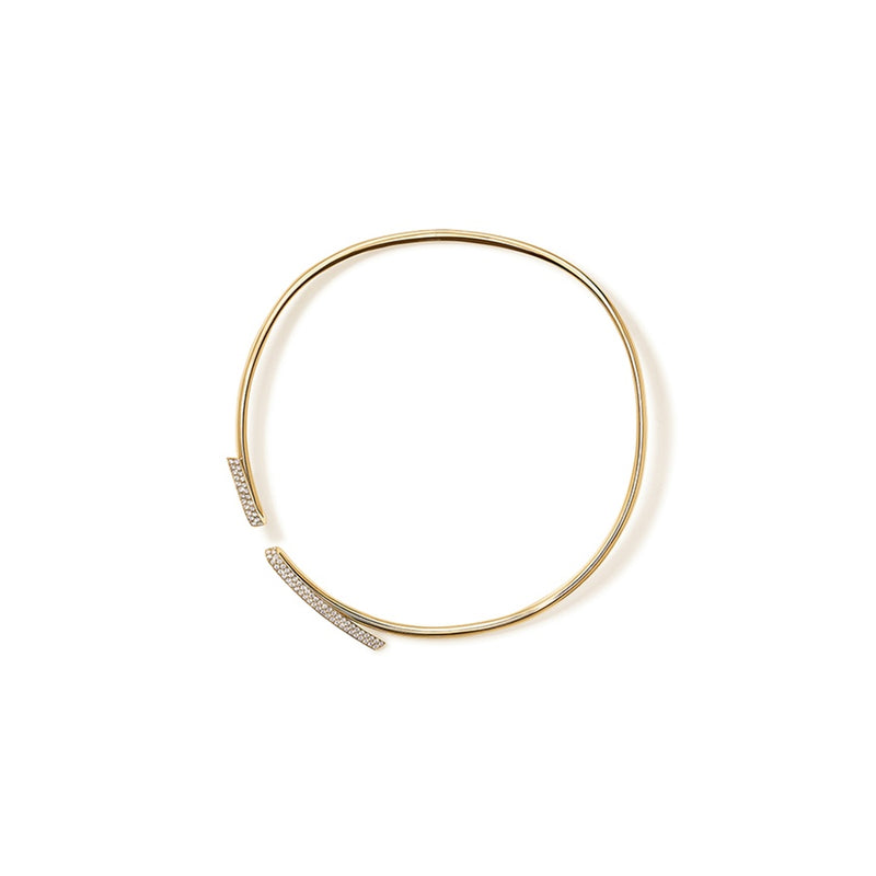 Hearts on Fire INSIDE/OUT Diamond Flip Choker UU2657 : 1.60 : 15.5 : 18KY : GH/VS