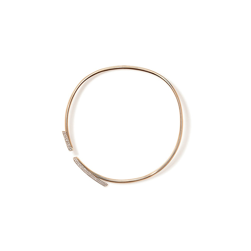 Hearts on Fire INSIDE/OUT Diamond Flip Choker UU2657 : 1.90 : 15.5 : 18KR : GH/VS