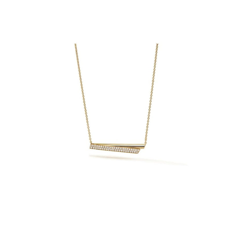 Hearts on Fire INSIDE/OUT Diamond Flip Pendant Necklace UU2992 : 0.25 : 18 : 18KR : GH/VS