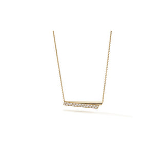 Hearts on Fire INSIDE/OUT Diamond Flip Pendant Necklace UU2992 : 0.25 : 18 : 18KY : GH/VS