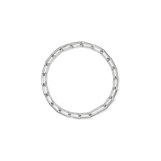 Hearts on Fire INSIDE/OUT Diamond Link Necklace UU2658 : 19.30 : 18.25 : 18KR : GH/VS