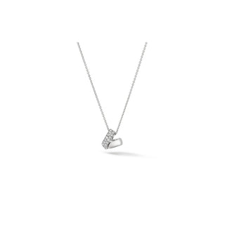Hearts on Fire INSIDE/OUT Multi-Wear Rondel Diamond Pendant Necklace UU2919 : 0.40 : 18 : 18KY : GH/VS