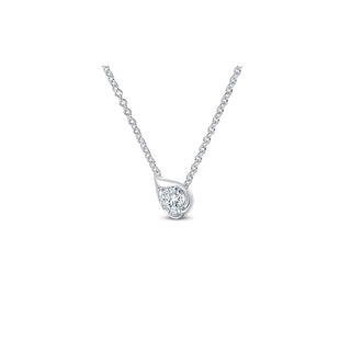 Hearts On Fire LU Droplet Pendant UU2808 : 0.30 : 20 : 18KW : IJ/VS