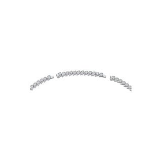 Hearts on Fire LU Droplet Graduated Necklace UU2889 : 20.00 : 18 : 18KW : IJ/VS