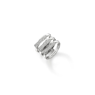 Hearts on Fire INSIDE/OUT Diamond Trio Wedding Band UU2661 : 0.45 : 5.50 : 18KW : GH/VS