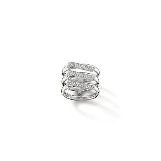Hearts on Fire INSIDE/OUT Diamond Trio Wedding Band UU2661 : 0.45 : 6.00 : 18KW : GH/VS