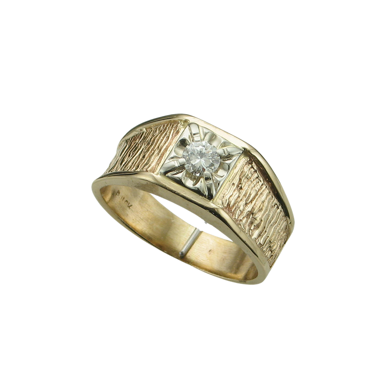 GENTS.30CT SI1 H DIA RING