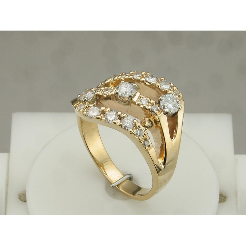 14KY 1.00CTW DINNER RING