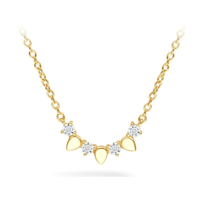 4=.11TW VS-SI I-J 18KY 18" NECKLACE