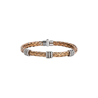 Simon G Woven Bracelet LB2090-R