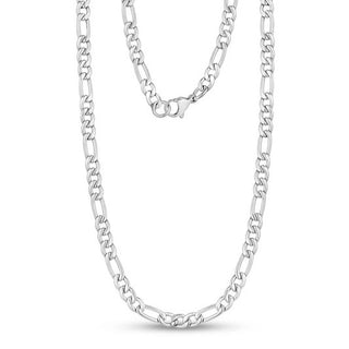18" steel figaro chain