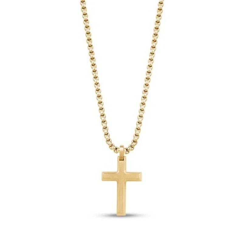 BLACK CROSS PENDANT