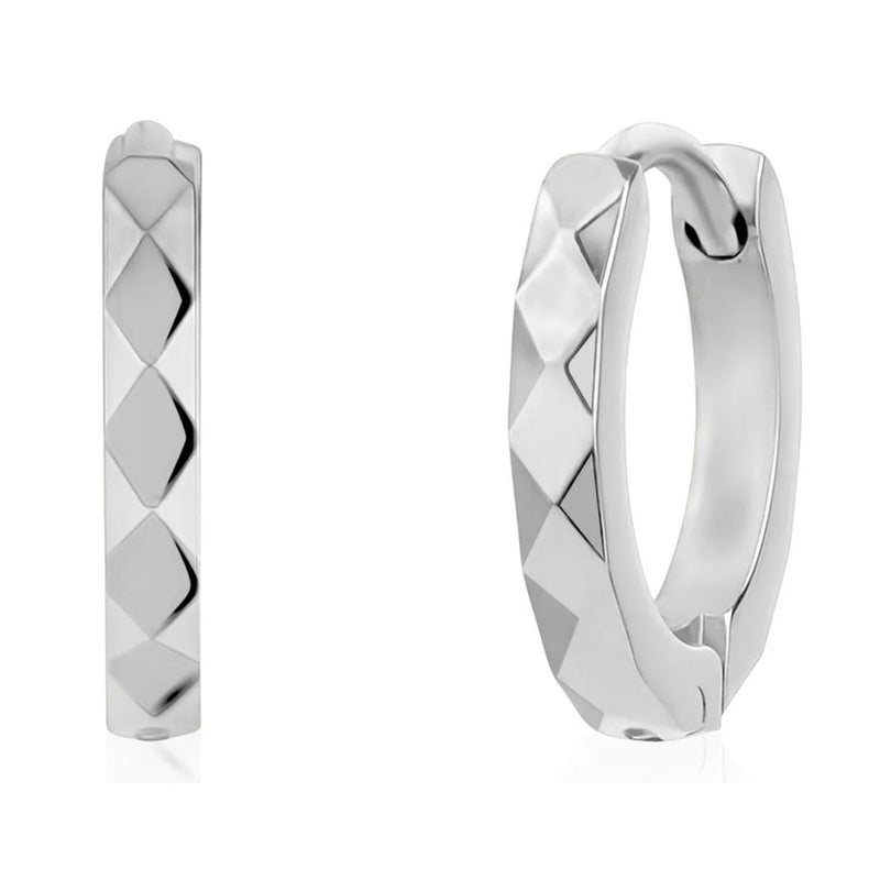STAINLESS STEEL HUGGIE HOOPS