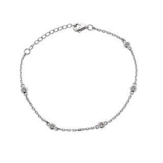 14KW 5=.15CTW HI I1 BRACELET