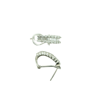 14KW 1.00CTW BAG/DIA EARRING