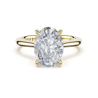 Oval Solitaire Engagement Ring