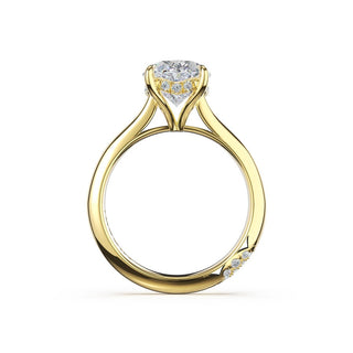 Oval Solitaire Engagement Ring
