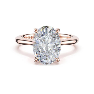 Oval Solitaire Engagement Ring