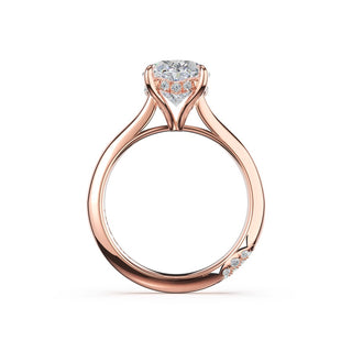 Oval Solitaire Engagement Ring