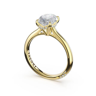 Oval Solitaire Engagement Ring