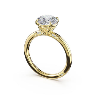 Round Solitaire Engagement Ring