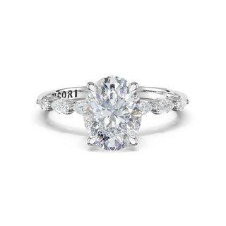 Oval Solitaire Engagement Ring