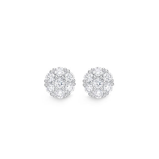 Memoire Floral Diamond Stud Earrings FECU15900008Y72000
