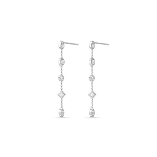 Memoire Cascade Mixed Fancy Shape Drop Earrings FEZY15945008R72000
