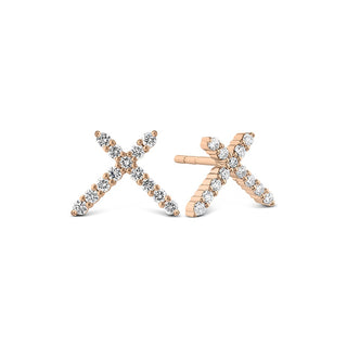 Memoire Luna Intercross Diamond Earrings FECS13500008R72000