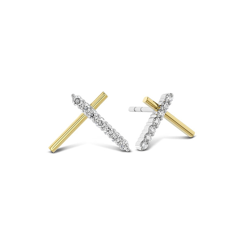 Memoire Luna Intercross Earrings FECS13600008Y72000