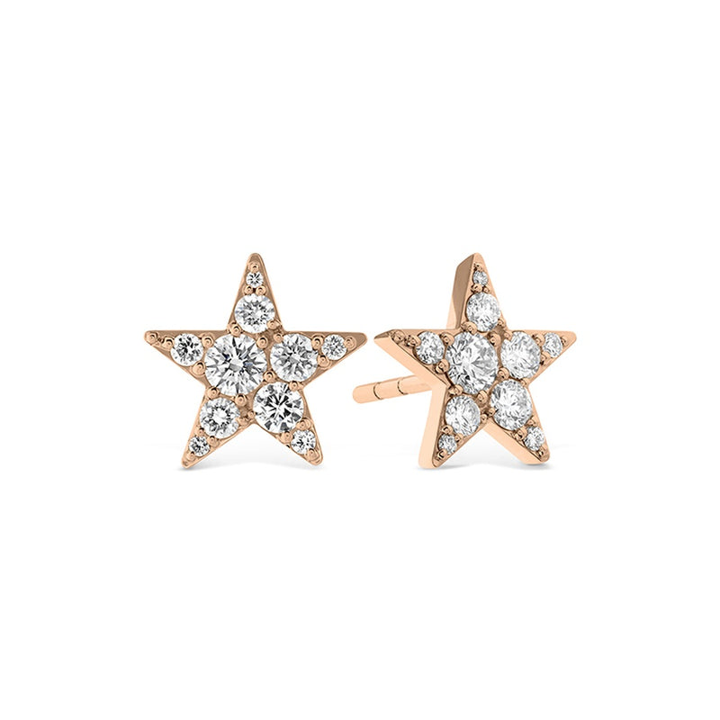 Memoire Luna Pave Star Earrings CEPV11100008R72000