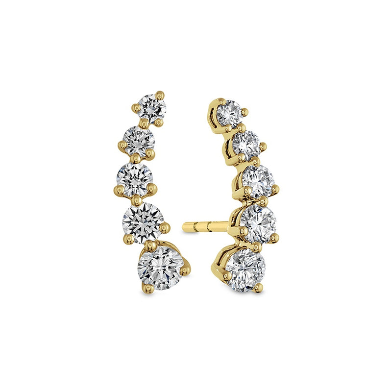 Memoire Essentials 5 Stone Ear Climbers Earrings FEDD19700008Y72000