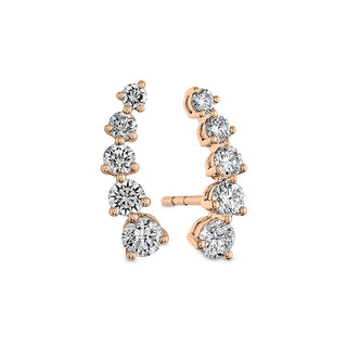 Memoire Essentials 5 Stone Ear Climbers Earrings FEDD19700008R72000