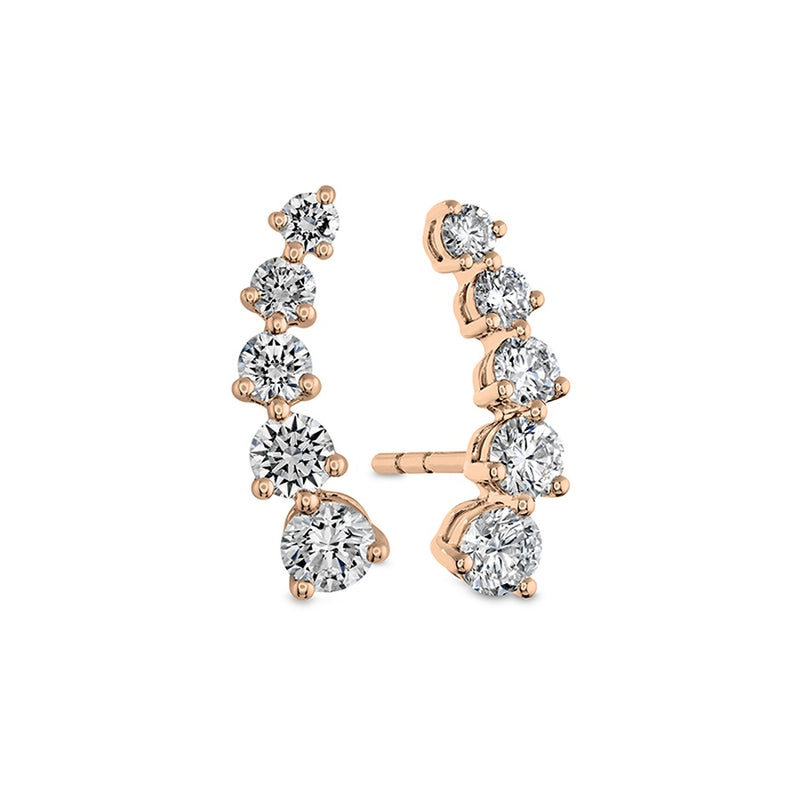 Memoire Essentials 5 Stone Ear Climbers Earrings FEDD19700008R72000