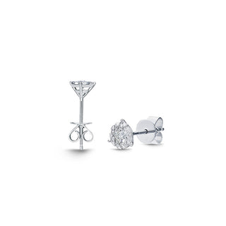 Memoire Bouquet 3 Prong Stud Earrings FEBQ12400008A72000