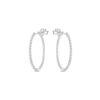 Memoire Aura Diamond Hoops Earrings CHHO45935358R72000
