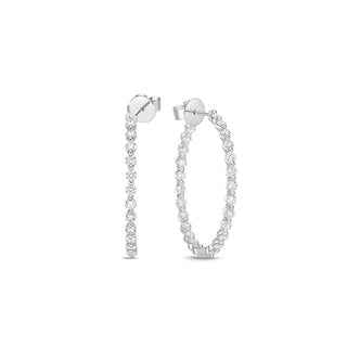 Memoire Aura Diamond Hoops Earrings CHHO46035358R72000