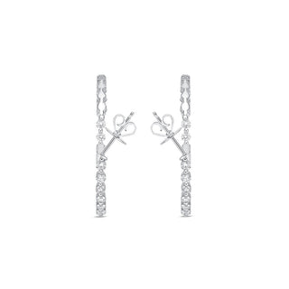 Memoire Aura Diamond Hoops Earrings CHHO46035358Y72000