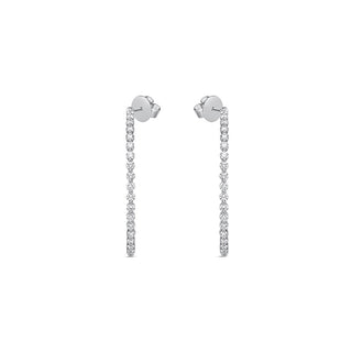 Memoire Aura Diamond Hoops Earrings CHHO46445458R72000