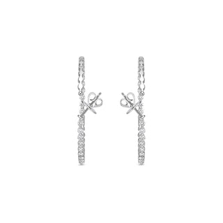 Memoire Aura Diamond Hoops Earrings CHHO46445458R72000