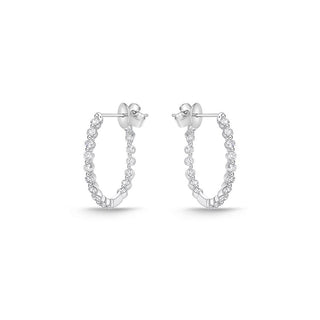 Memoire Aura Diamond Hoops Earrings CHHO45524248R72000