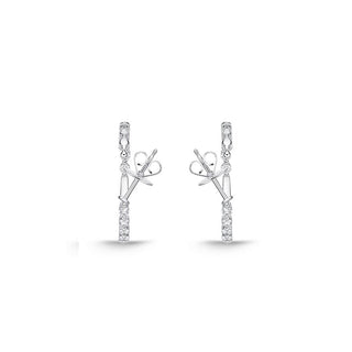 Memoire Aura Diamond Hoops Earrings CHHO45524248Y72000